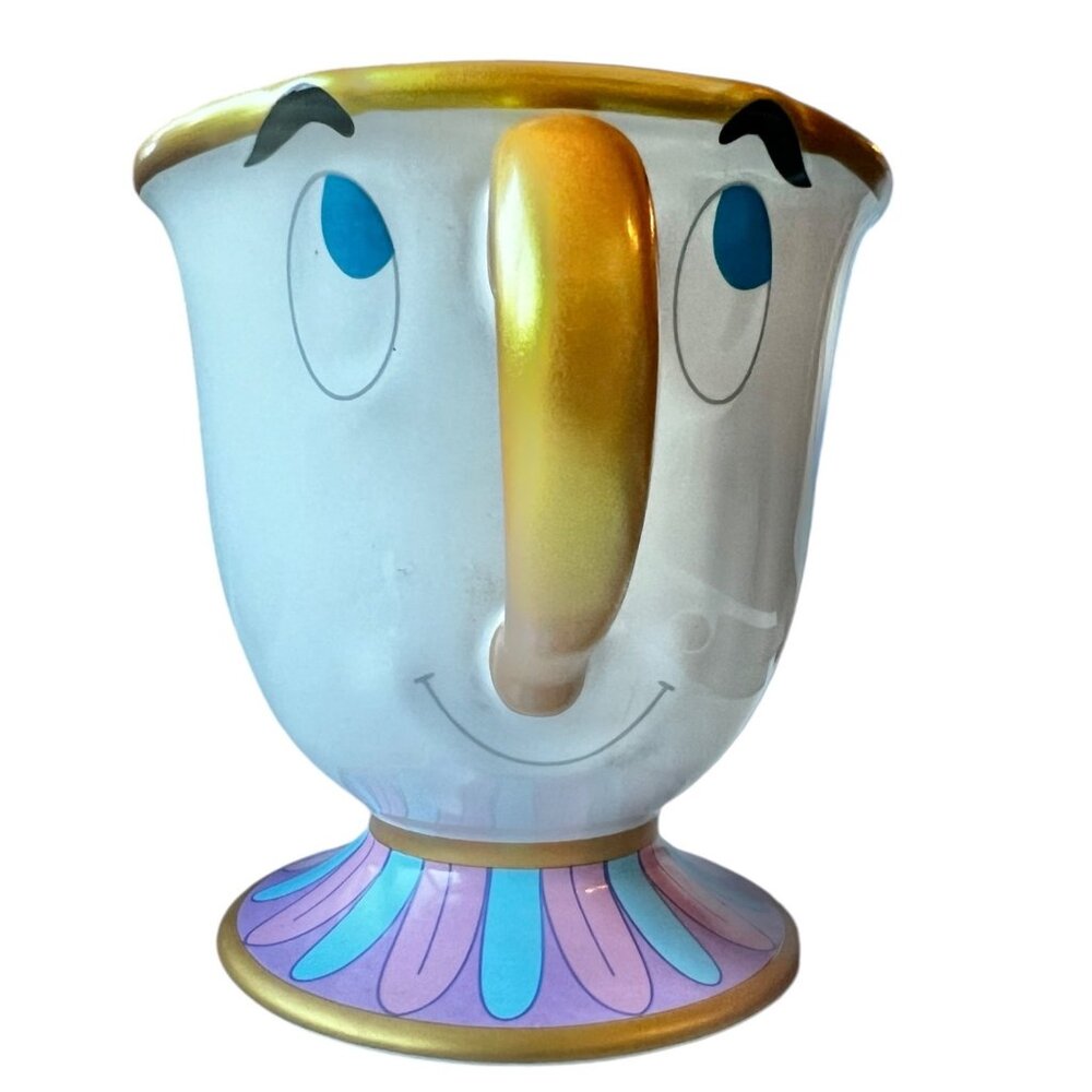Disney Store Chip Mug Ceramic Beauty and the Beast